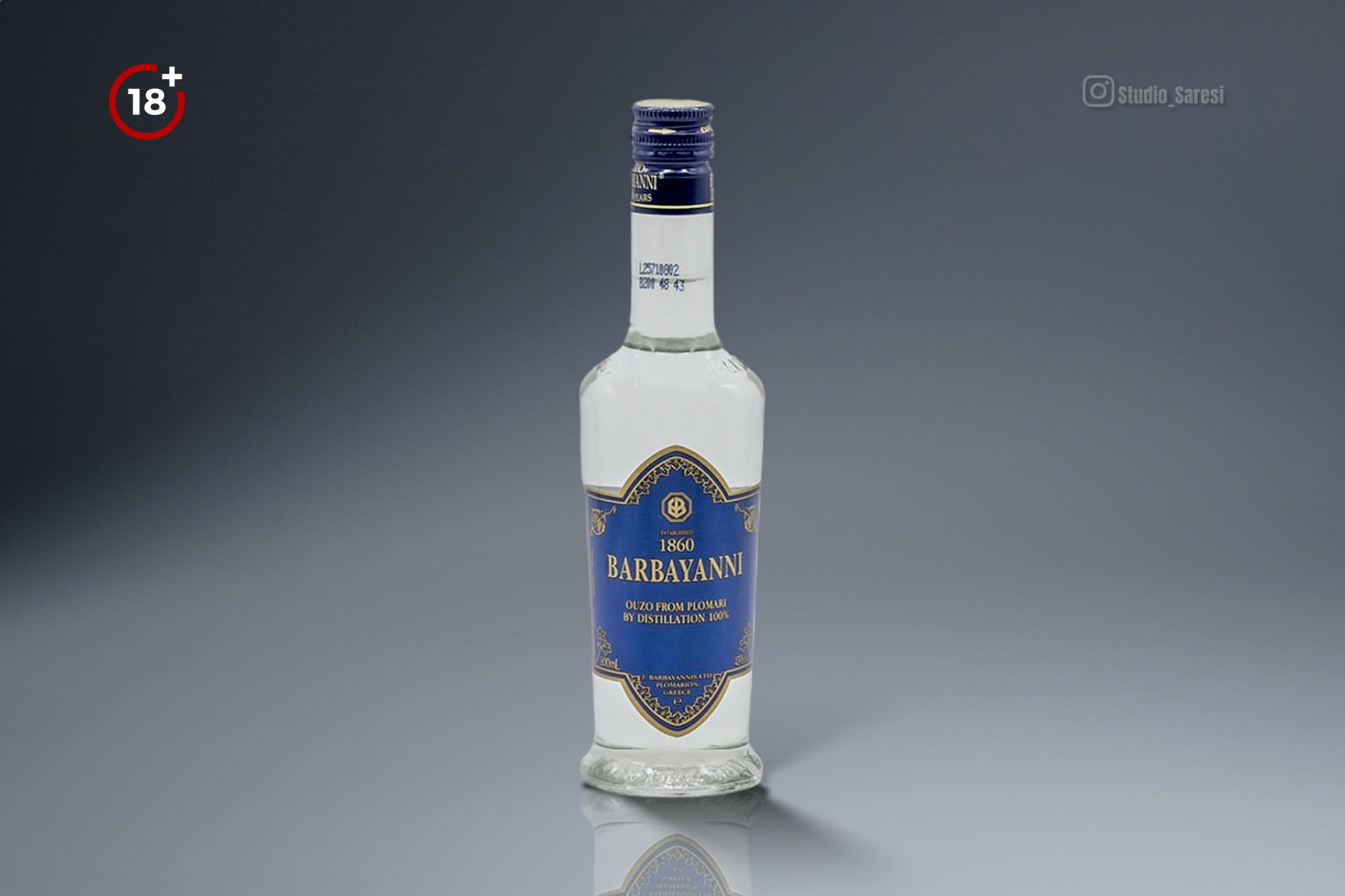 Ouzo Barbayanni - Blue